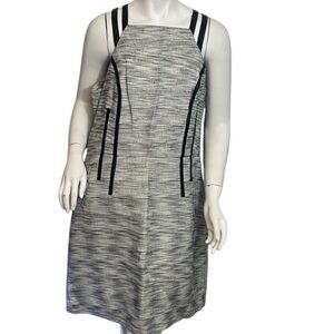 F8- dressy gray dress size 14 large I HEART RONSON